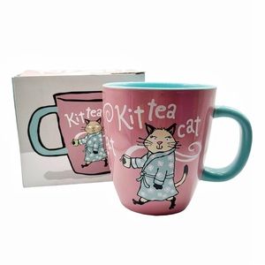 🆕 Hatley Kit Tea Cat Mug